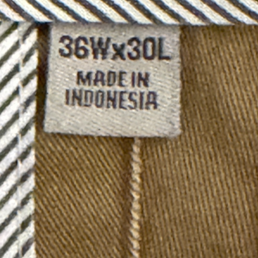 Goodfellow & Co Men's Tan Chinos - Picture 3 of 3